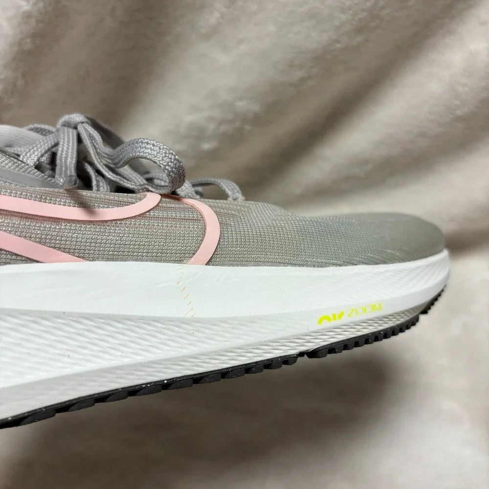 Nike Womens Air Zoom Pegasus 39 Running Shoes Size 10 Gray‎ Pink DH4072-003